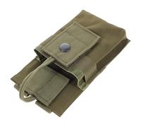 NOLITOY Pochette Radio Résistante pour Activités Extérieures Support Multi-Usage Compatible Gilet Molle et Ceinture Housse Tactique Vert