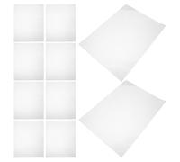 NOLITOY Pochettes Transparentes Pvc 40 Pochettes Rechargeables à 3 Compartiments Format A4 4 Trous, Étanches pour Classeur de Banque et Album de Collection de Timbres, Protection