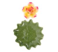 NOLITOY Porte Brûleur Forme de Fleur Décorative Support Repose Bâtons Zen pour Maison et Bureau Design Charmant et Apaisant Cadeau pour Amateurs