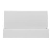 NOLITOY Porte Carte de Visite et Prévention des Déversements pour Bureau et Maison Présentoir de Bureau Pratique en Plastique Blanc Organisateur de Cartes Effet D'affichage