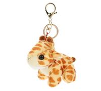 NOLITOY Porte-clés Peluche Girafe Adorable Pendentif Décoratif Léger et Portable pour Sac Clé de Voiture Sac à Dos Accessoire Charmant pour Fille et Cadeau