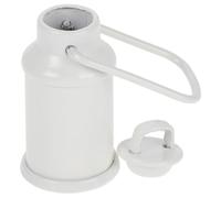 NOLITOY Pot à Lait Miniature en Métal Blanc Accessoire Cuisine pour Maison de Poupée Décor de Mini Maison Réaliste Modèle Seau Miniature Décoration D’intérieur