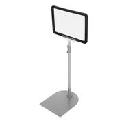 NOLITOY Présentoir de Prix Ajustable avec Base Stable pour Affichage Magasin Support pour Affiches Publicitaires et Menus