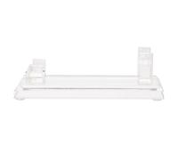 NOLITOY Présentoir Multifonctionnel en Acrylique Transparent pour Machine à Sourcils Support D’Affichage Compact et Stable Porte-Stylo de Tatouage Pratique Accessoire de Salon de