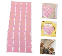 NOLITOY PU Bible Index Tabs Set Leather Bookmarks For Students And Readers Tabs Blank Labels Wear Resistant And Practical Bible Book Mark For Men