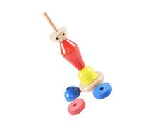 NOLITOY Puzzle Montessori Pour Formes Empileur Géométrique Arc-ciel Outil Éducation Précoce Tout-petits