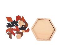 NOLITOY Puzzle Tangram Montessori Bois Éducatif pour Garçon Fille Jeu Cognitif DIY et Sécurisé Développement Motricité et Imagination