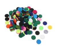 NOLITOY Recharge Coussinets Aromatiques Non Tissés 200 Pcs 22,5x3,5 Mm Mélange de Couleurs pour Diffuseur D’huiles Essentielles Voiture, Médaillon et Bracelet, Diffuseur Couleur Aléatoire