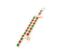 NOLITOY Règle Bois pour Apprentissage des Additions et Soustractions Éducatif Montessori Outil Arithmétique pour Garçon Fille Développement de Intelligence Mathématique