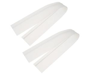 NOLITOY Remplisseur de Four en Silicone pour Espace Entre Cuisinière et Plan de Travail 2 Pcs, Joint D'étanchéité Résistant aux Éclaboussures et Facile à Nettoyer, Design Moderne