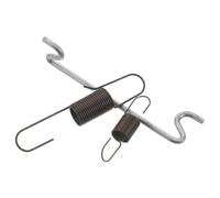 NOLITOY Ressort de Rappel pour Moteur à Essence Générateur, Bielle de Commande de Vitesse des Gaz en Fer Argenté, Performance Stable, Compatibilité Large pour Chantier et Secours