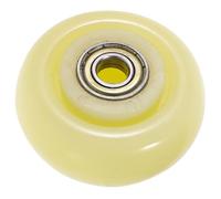 NOLITOY Roue pour Échafaudage Nylon Roulette Industrielle Silencieuse à Roulement à Billes Résistance à Usure Guidage Directionnel pour Chariots et Manutention