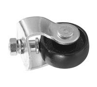 NOLITOY Roulette Pivotante en Acier pour Cric Hydraulique Horizontal Roue Avant, Accessoire Robuste Améliorant la Stabilité et L'équilibre du Cric
