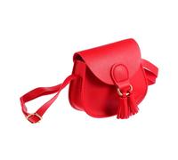 NOLITOY Sac Bandoulière Garçon Fille Mini avec Pompon Sac à Main Bandoulière un Épaule pour Sorties et