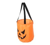NOLITOY Sac Citrouille Halloween Lumineux LED Seau Bonbons Multifonction Pour Fête Garçon Fille Sac Cadeau Anniversaire Orange Éclairé Accessoire Décoration Festive