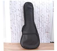 NOLITOY Sac Ukulélé Imperméable Rembourré avec Double Bandoulière pour Instruments à Cordes Acoustiques Sac de Transport Noir Ergonomique pour Concerts et Voyages