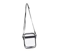 NOLITOY Sacoche Transparente Portable PVC Imperméable Sac Bandoulière Simple et Élégant pour Téléphone et Accessoires Petit Sac Crossbody Pratique pour Femme