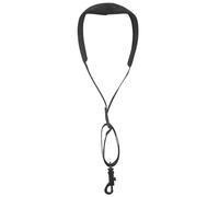 NOLITOY Sangle de Cou Saxophone Réglable Rembourrée pour Alto Ténor Soprano Harnais Dépaule Confortable pour Adultes et Étudiants Noir
