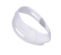 NOLITOY Sangle de Lifting Visage en Tissu Blanc pour Affiner le Visage et Remodeler Contours, Ceinture Amincissante Respirante pour Lire ou Regarder