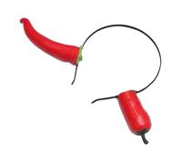NOLITOY Serre-tête Forme De Piment Pour Adultes Coiffure De Fête Créative Accessoire De Cosplay Accrocheur