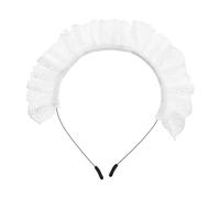 NOLITOY Serre-tête Lolita Dentelle Style Soubrette pour Filles Accessoire Coiffure Kawaii Polyvalent Cosplay et Costumes Mode