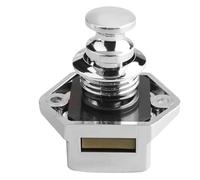 NOLITOY Serrure à Bouton-Poussoir 20Mm pour Tiroir et Porte d'Armoire sans Clé, Verrou en Alliage de Zinc, pour Accessoires Camping et Meubles de Rangement