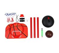 NOLITOY Set de Jeu de Basket Éducatif pour Garçon Fille Support de Basket Intérieur avec Panier et Ballon Entraînement Sécurisé pour Garçons et Filles