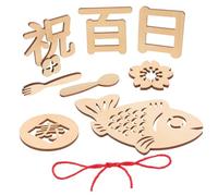 NOLITOY Set de Panneaux Bois pour Jalons de Jours Accessoire Photo Commémoratif Décor et Sûr pour Souvenirs Précieux