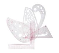 NOLITOY Set de Règles de Couture avec Courbe Française Règle Métrique pour Patronnage Dessin et Mesure Précise Outil Polyvalent pour Couturiers et Atelier de Couture