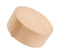 NOLITOY Socle en Bois de Hêtre Ø 7,5 Cm pour Boîte à Musique DIY, Base Ronde Stable pour Bricolage Musical, Accessoire de Boîte à Musique Soi-même, Plateforme Compatible Décoration