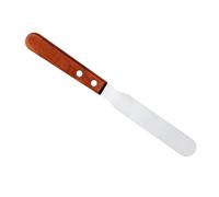 NOLITOY Spatule à Cire Épilation Inox et Bois Grattoir Droit pour Épilation Facile et Maniable à Domicile et Salon