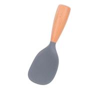 NOLITOY Spatule Silicone Résistante Chaleur pour Cuiseur à Riz Manche Ergonomique Cuillère Antiadhésive Autoportante pour Service Facile et Hygiénique Riz