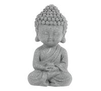 NOLITOY Statue Bouddha Miniature Compacte en Pierre pour Aquarium et Bureau Décor Traditionnel Facile à Nettoyer et Solide