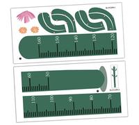 NOLITOY Sticker Mural Toise Garçon Fille Cactus Coloré Autocollant Mural Amovible Décor Chambre Garçon Fille et Maternelle Tableau Croissance DIY Auto-adhésif Décoration Pratique et