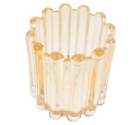 NOLITOY Support De Rangement pour Pinceaux De Maquillage en Verre Épais Grand Modèle Couleur Organiseur Multifonctionnel Maquillage Accessoires Facile à Nettoyer