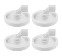 NOLITOY Support De Roue Universel Pour Lave-Vaisselle Support Inférieur De Roue Pour Lave-Vaisselle Poulie De Panier De Vaisselle 4 Pièces