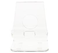 NOLITOY Support de Téléphone Portable Fonction de Rangement Design Simple et Moderne en Acrylique Transparent pour Vitrine de