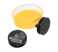 NOLITOY Support Magnétique pour Aquarium Corail 70 Mm, Support D’élevage de Coraux Fluorescent Orange, Accessoire Décoratif Aquascaping pour Poissons et Récifs Marins