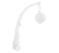 NOLITOY Support Mobile Lit Pliable avec Cloche Musicale Fixation Pince Mobile Garçon Fille pour Berceau et Couffin Décor Multifonction pour Chambre Infantile