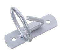 NOLITOY Support Mural en Fer pour Seau D'eau à Chevaux avec Fixation par Vis - Crochet Robuste pour Seaux D'alimentation et D'abreuvement - Accessoire Compact pour Écuries, Box