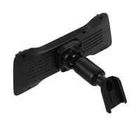 NOLITOY Support pour Caméra Embarquée Plaque Arrière PVC et Bras Réglable pour Rétroviseur Intérieur de Voiture Fixation Sécurisée sans Outil Compatible Dash Cam Avant et Arrière pour