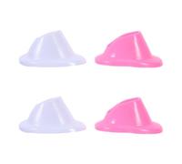 NOLITOY Support pour Vernis à Ongles en Silicone Anti-fuite, Lot de 8 Pièces, Porte-flacons Organisé pour Salon de Manucure, Rangement Pratique et Stable pour Vernis en Gel et Accessoires