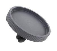 NOLITOY Support Roulant pour Pot De Fleurs roulettes Pivotantes, Plateau Mobile ø 220 Mm en Polypropylène Gris, Déplacement Facile pour Jardin Extérieur Et Intérieur