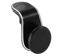 NOLITOY Support Téléphone Magnétique Voiture à Clip Aération Pivotant Compatible GPS Smartphones Noir