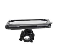 NOLITOY Support Téléphone Rotatif Étanche avec Base Fixe Abs et Silicone Antichoc pour Guidon de et Électrique Compatible Smartphones