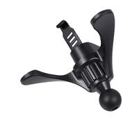 NOLITOY Support Téléphone Voiture Y Type avec Base Antichoc Clip Rond pour Ventilation Installation Stable et Compatible Noir