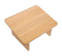 NOLITOY Tabouret Bois Compact et Léger Marche-pied pour Adultes Siège Appoint Décoratif pour Cuisine Chambre Salon et Salle de Bain Design Moderne et Élégant