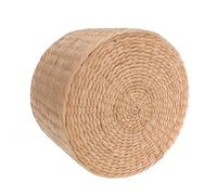 NOLITOY Tabouret Marchepied Pratique en Herbe pour Garçon et Filles Tressé Marron Siège de Jardin Unique et Facile à Déplacer pour Extérieur et Cour