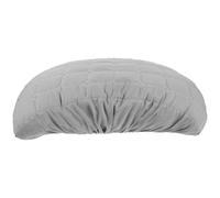 NOLITOY Taie d'Oreiller en Coton Brossé Gris Housse pour Coussin de Table de Massage Spa Protège-Oreiller Décoratif Résistant et Lavable en Machine Adaptée pour Institut de Beauté et