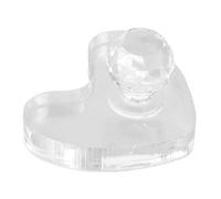 NOLITOY Tampon de Maquillage pour Fard à Paupières et Blush Format Cœur Outil de Pressage Polyvalent pour Maquillage des Yeux Usage Professionnel et Maison